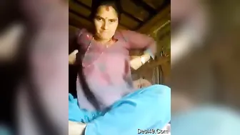 Horny Nepali Bhabhi Taking Naked Selfies In Her Bedroom Alone