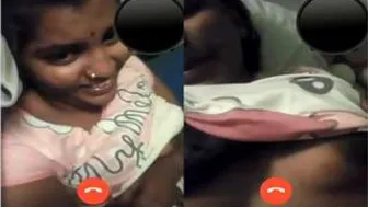 Tamil Bhabhi Flashing Her Big Boobs During Naughty Video Call