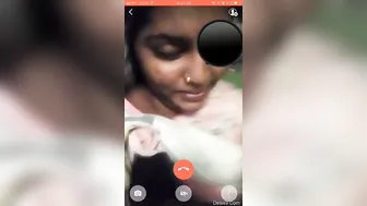 Tamil Bhabhi Flashing Her Big Boobs During Naughty Video Call