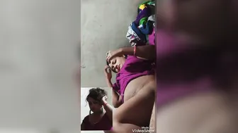 Call Girl Spreading Legs Showing Pussy And Big Tits On Camera