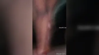 Hubby Filming His Sexy Wife Bathing Naked In The Bathroom