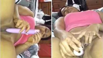 Horny Desi Babe Stretching Her Pussy With Dildo In Bedroom