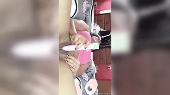 Horny Desi Babe Stretching Her Pussy With Dildo In Bedroom