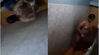 Married Boudi Caught Bathing On Hidden Camera In Desi Bathroom