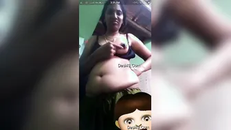 Lonely Bhabhi Stripping Naked During Late Night Video Chat