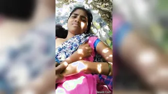 My Telugu Wife Letting Me Film Her Beautiful Natural Tits