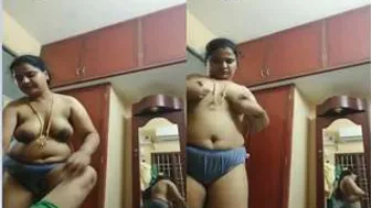 Hot Indian Bhabhi Undressing Showing Her Tits And Pussy To Me