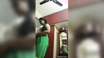 Hot Indian Bhabhi Undressing Showing Her Tits And Pussy To Me