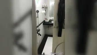 Catching My Indian Milf Neighbor Bathing Through Hidden Camera