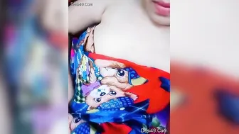 Horny Village Girl Exposing Her Big Natural Boobs And Wet Pussy