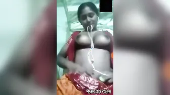 Indian Babe Stripping And Showing Her Boobs On Private Video Call
