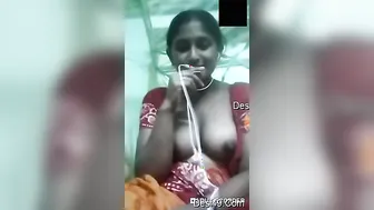 Indian Babe Stripping And Showing Her Boobs On Private Video Call