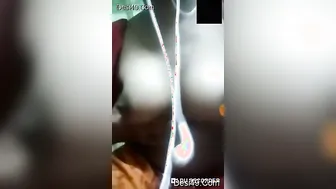 Indian Babe Stripping And Showing Her Boobs On Private Video Call