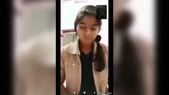 Super Cute Desi GF Showing Off Her Boobs On Video Call