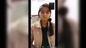 Super Cute Desi GF Showing Off Her Boobs On Video Call