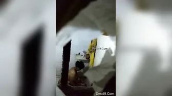 My Desi Wife Taking Shower Caught On My Hidden Camera At Home