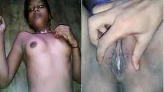 Sexy Tamil Girl Spreading Her Pussy Wide Open For My Camera View