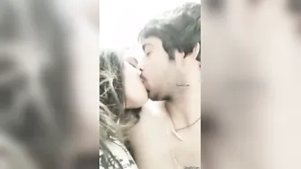 Desi Couple Making Out And Kissing Passionately In The Bedroom