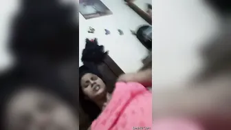 Horny Desi GF Fingering Her Tight Wet Pussy Really Hard