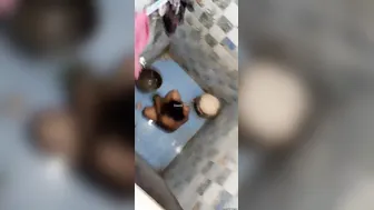 Tamil Bhabhi Caught Bathing Completely Naked On Hidden Camera