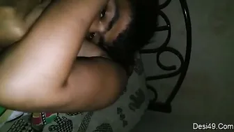 Bangla GF Getting Her Tits Sucked By Her Lover In Bed