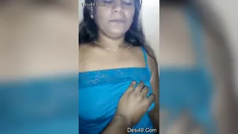 Tamil Wife Moaning As Husband Squeezes Her Soft Breasts In Bed