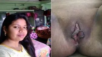 Married Woman Revealing Her Massive Tits And Soaked Pussy Alone