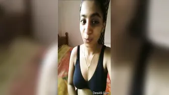 Hot Babe Showing Off Her Perfect Boobs And Wet Pussy On Camera