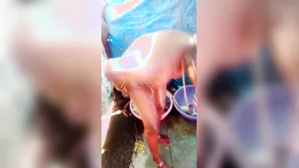 Tamil Housewife Caught Bathing On Camera By Her Naughty Husband