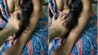 Married Wife Getting Her Soft Breasts Squeezed By Loving Hubby