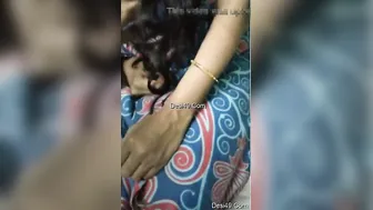 Married Wife Getting Her Soft Breasts Squeezed By Loving Hubby