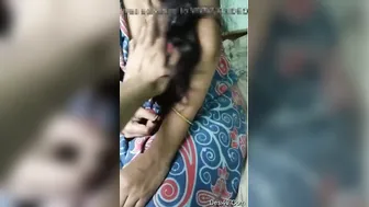 Married Wife Getting Her Soft Breasts Squeezed By Loving Hubby