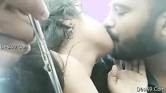 Tamil Couple Making Out Passionately Outdoors Getting Heated