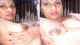 Horny Bhabhi Revealing Her Big Tits And Pussy Making Me Hard