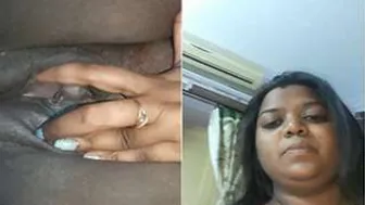 Married Bhabhi Stripping Naked Fingering Her Wet Pussy For Me