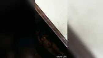 Aunty Stripping Naked For Her Secret Lover Showing Everything