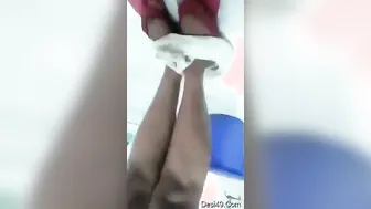 Cute Desi Showing Me Everything She's Got Stripping Completely