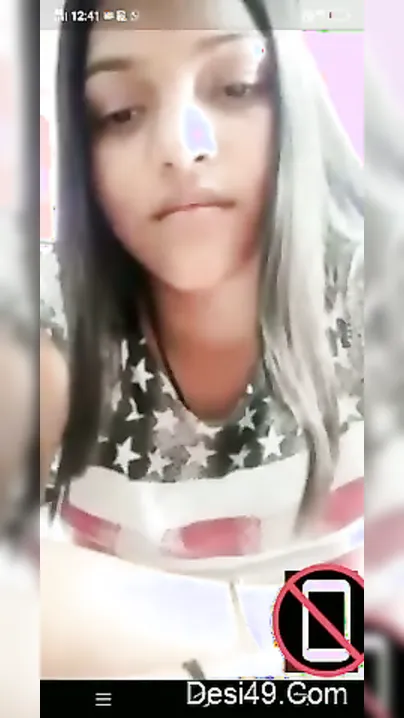 My GF Showing Off Her Perky Tits During Our Video Call