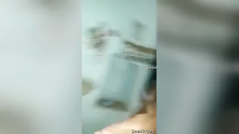 Local Whore Showing Her Pussy To Customer In Cheap Hotel Room