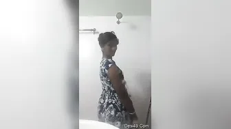 Tamil GF Filming Her Bathing Session Naked Just For Me