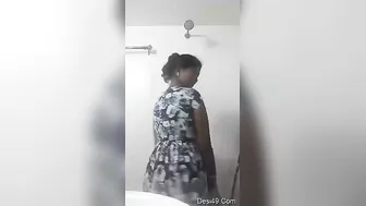 Tamil GF Filming Her Bathing Session Naked Just For Me