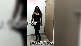 Cute GF Undressing Slowly Showing Her Perfect Boobs