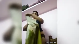 Telugu Babe Changing Clothes Caught On Camera Getting Naked