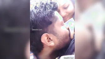 Mallu GF Getting Her Boobs Sucked By Boyfriend At Home