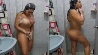 Nri Babe Recording Herself In Shower And Sending It To Lover