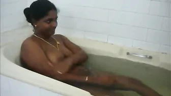 My Horny Mallu Wife Bathing While I Secretly Record Her