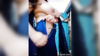 Hot Village Girl Stripping And Dancing Nude In Private Room