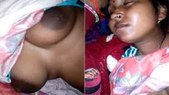 Filming My Sleeping Wife Exposing Her Body In Our Bedroom