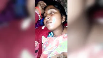 Filming My Sleeping Wife Exposing Her Body In Our Bedroom