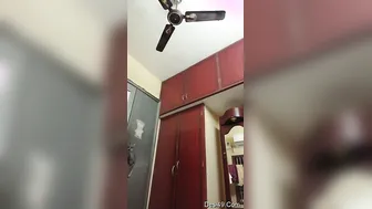 Mallu Bhabhi Undressing Completely Showing Off Curves And Pussy